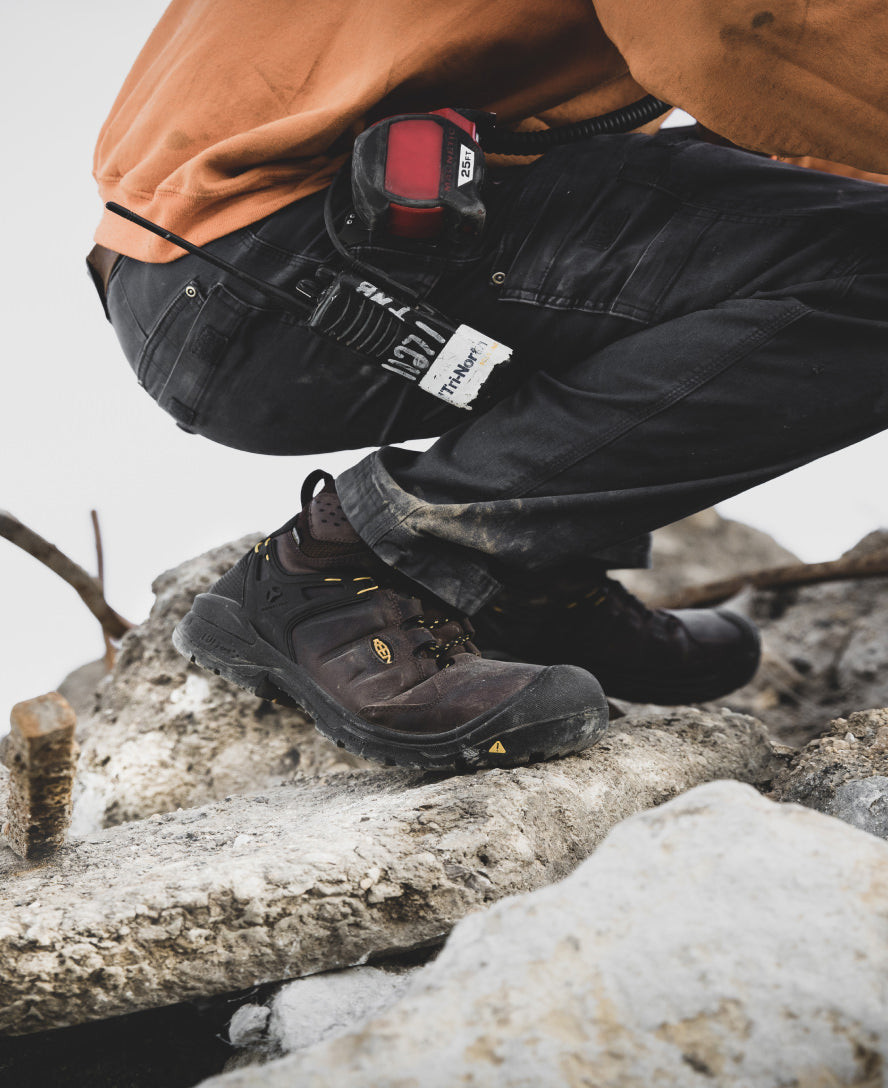 Men's Dover 6\" Waterproof (Carbon Toe) | Dark Earth/Black