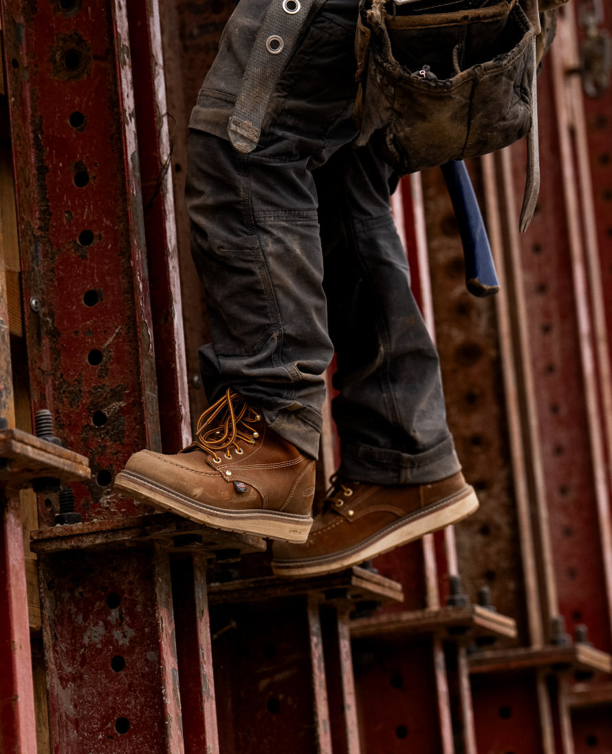 Men's Liberty 6\" Boot (Soft Toe) | Leather Brown/Birch