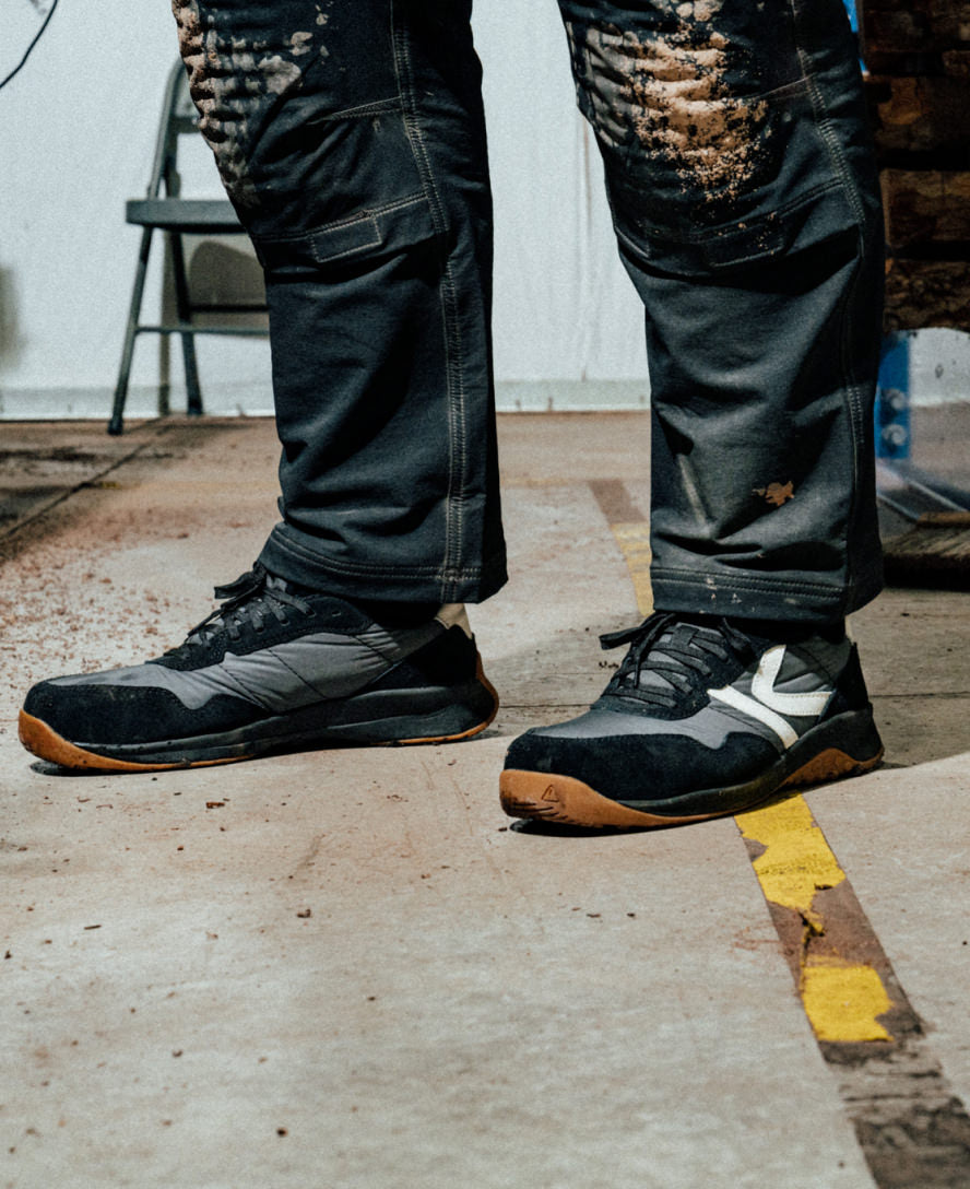Men's KS86 Utility Work Sneaker (Carbon Toe) | Magnet/Gum