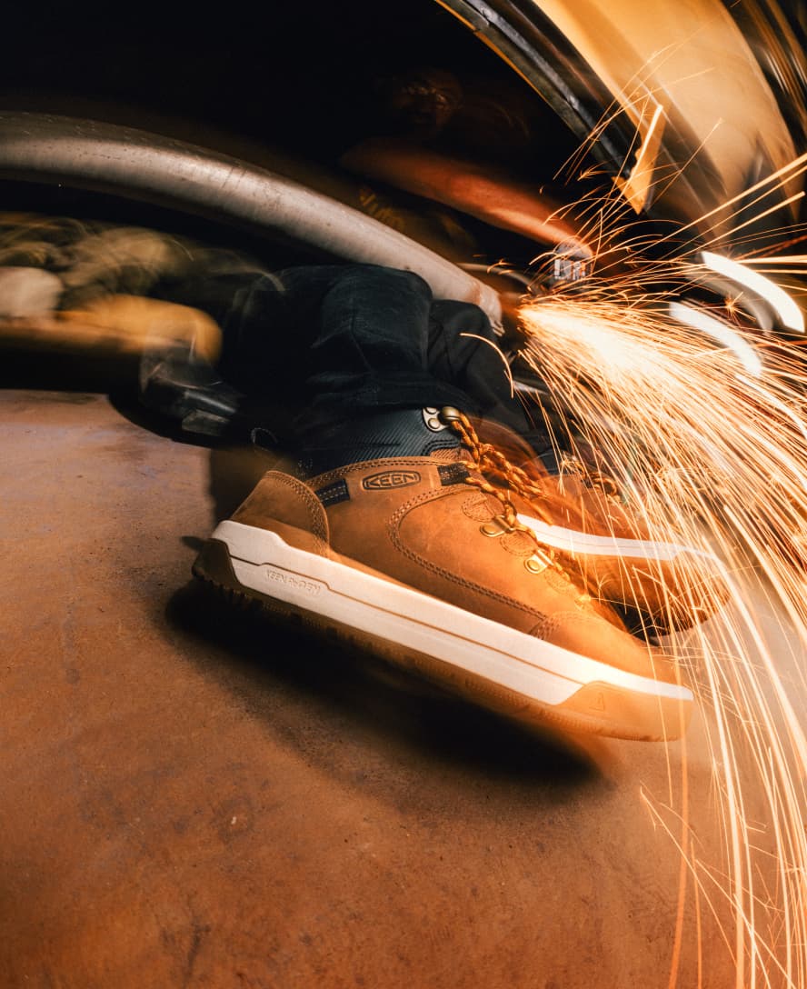 Men's Gibson Hiker Work Boot (Soft Toe) | Belgian/Gum