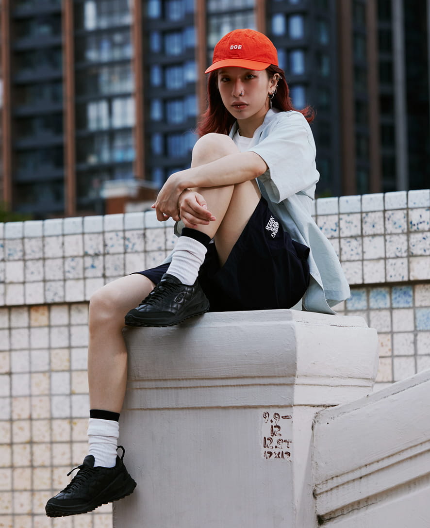 Men's Jasper Zionic DOE Sneaker | Doe Black/Star White