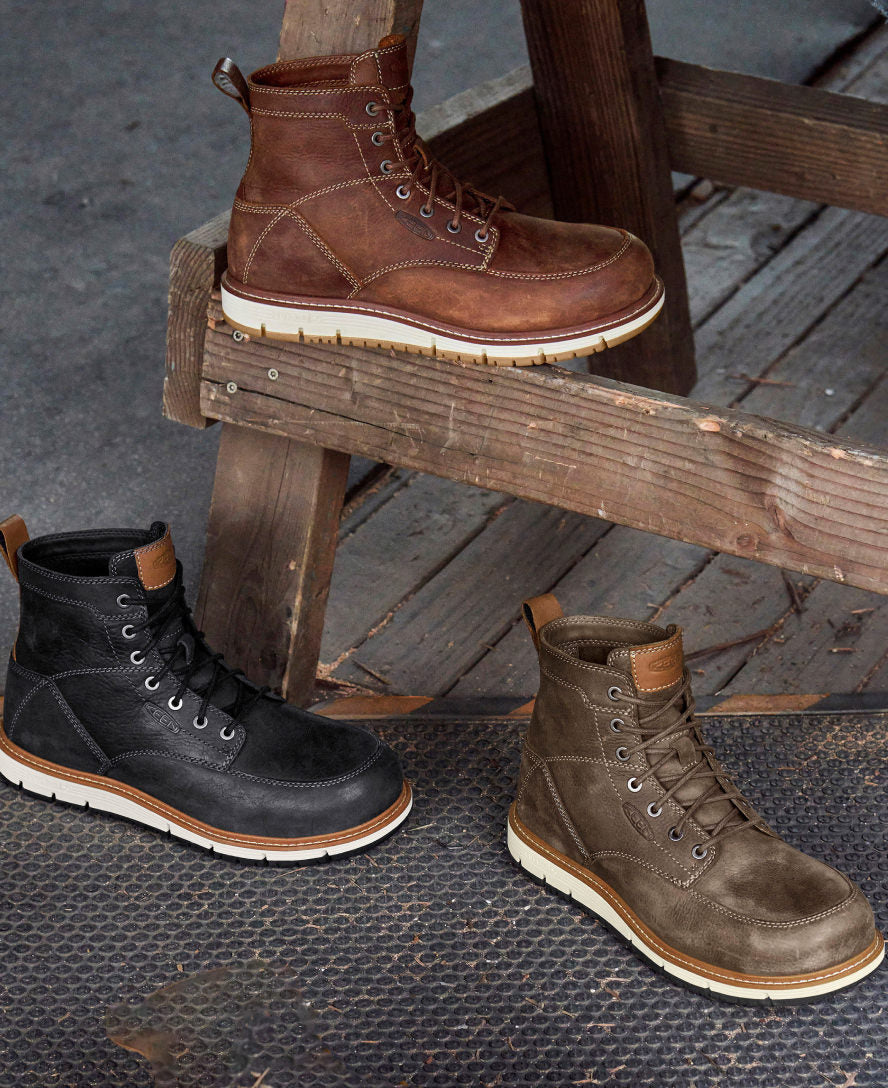 Men's San Jose 6\" Boot (Aluminum Toe) | Black/Caramel Cafe