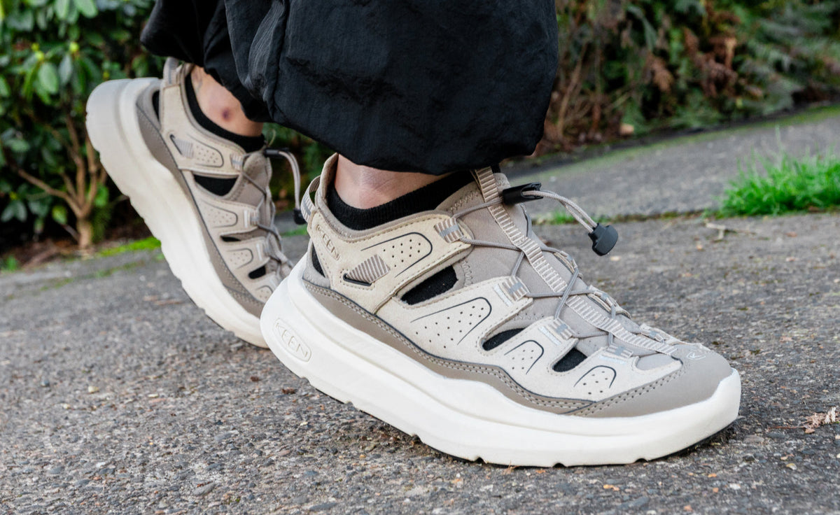 Men's WK450 Walking Sandal | Black/Black