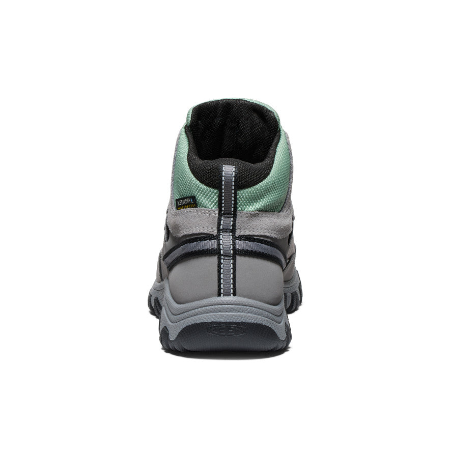 Big Kids' Targhee IV Waterproof Hiking Boot | Alloy/Granite Green