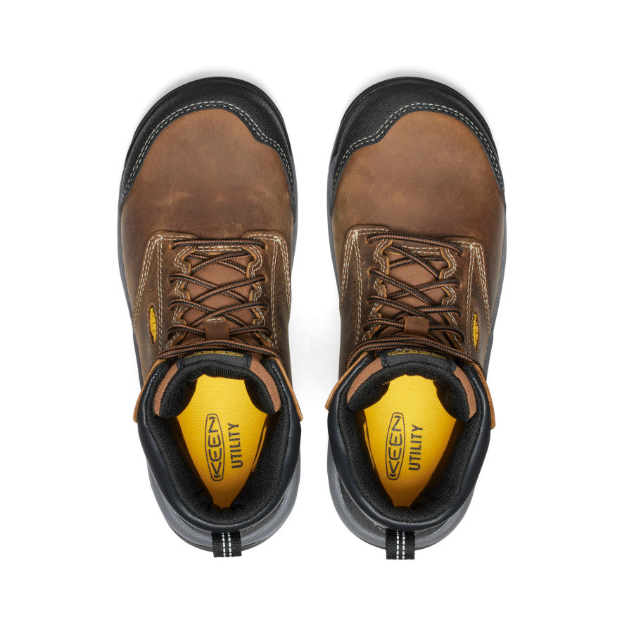 Women's Evanston 6\" ESD Boot (Carbon Toe) | Bison/Black