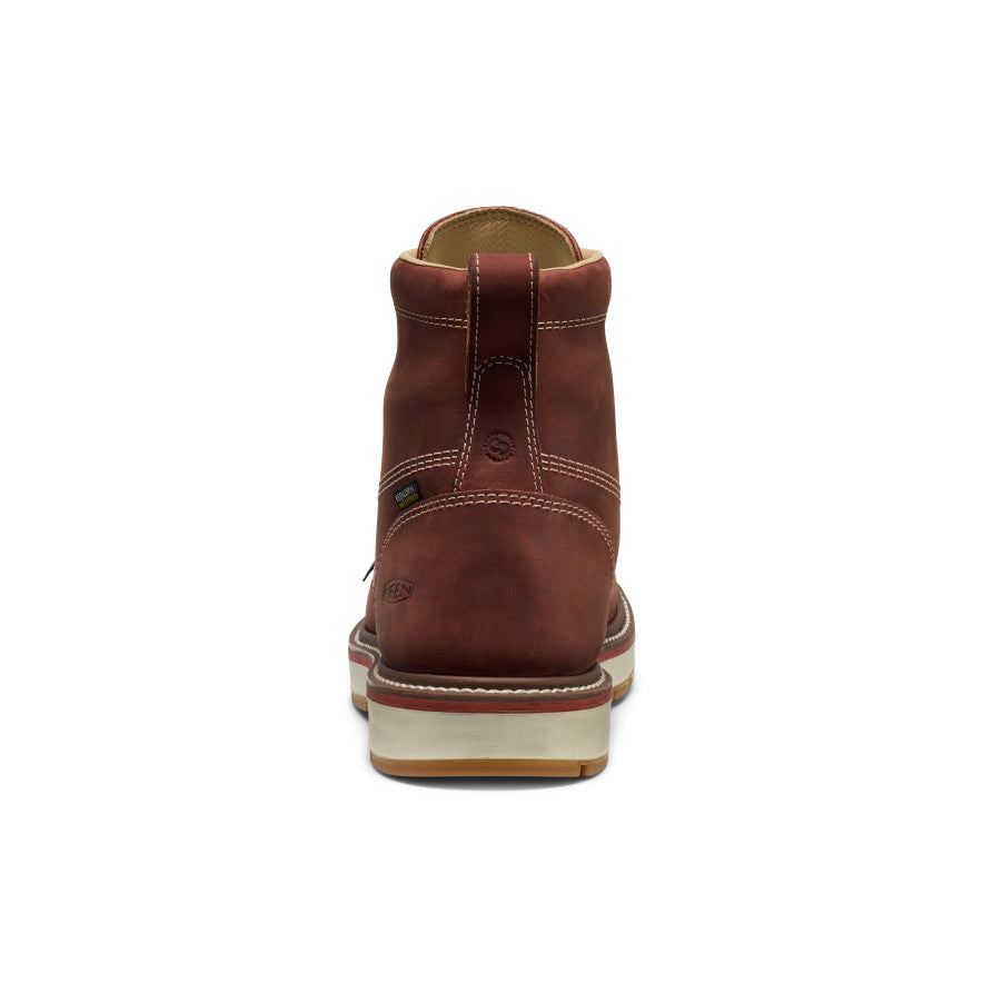 Men's Liberty 6\" Waterproof 90° Heel Boot (Soft Toe) | Bombay Brown/Gum