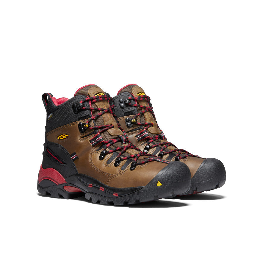 Men's Pittsburgh 6\" Waterproof Boot (Steel Toe) | Bison