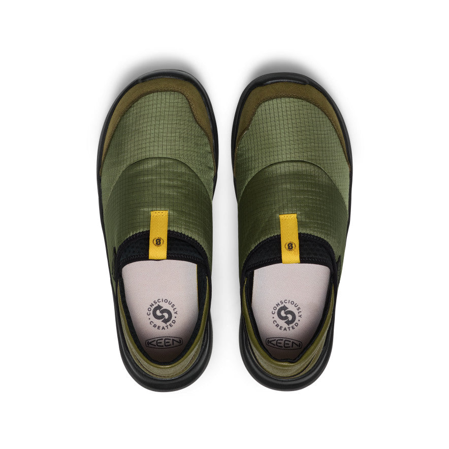 Men's Whyser Slip-On | Bronze Green/Black