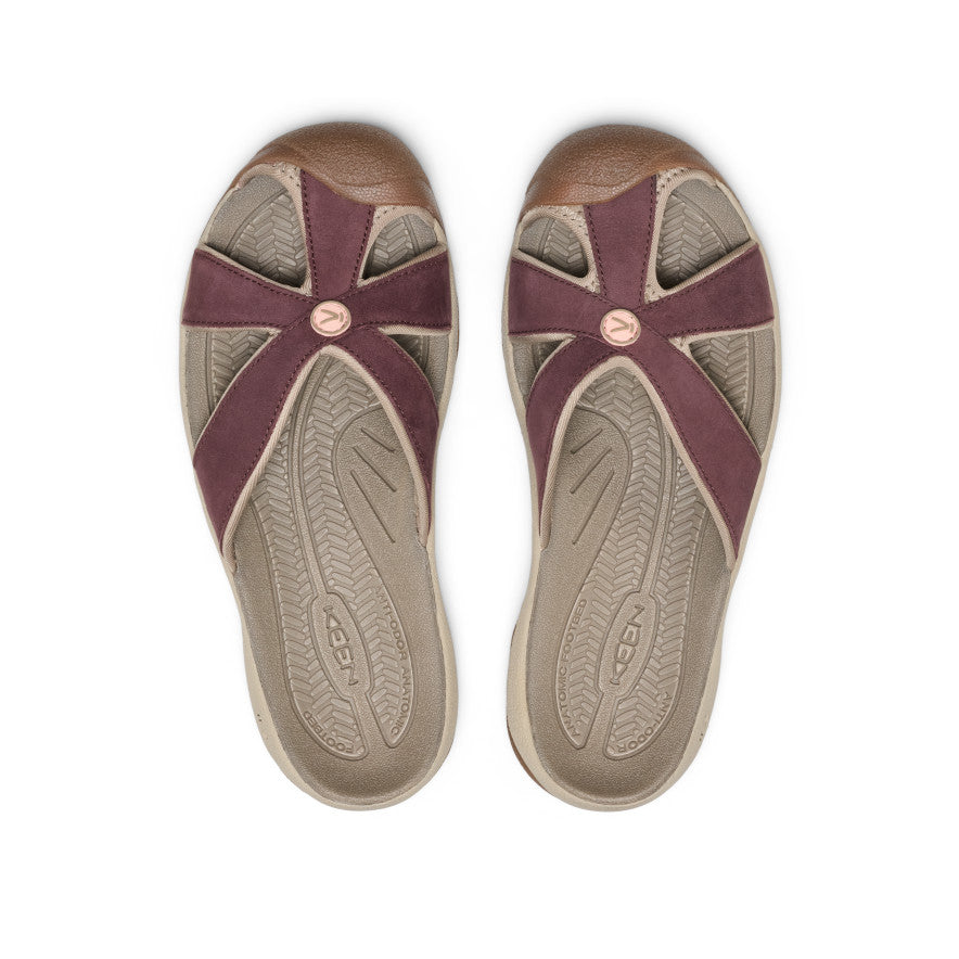 Women's Bali Leather Slide Sandal | Mesa Glow