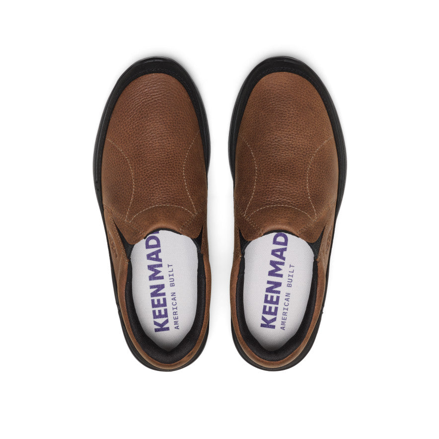 Men's KM2 Leather Slip-On | Bison/Black