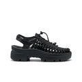 All Gender UNEEK PLT Sneaker | Black Smooth Lea