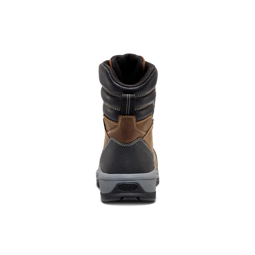 Men's Evanston 8\" Waterproof Work Boot (Carbon Toe) | Bison/Black