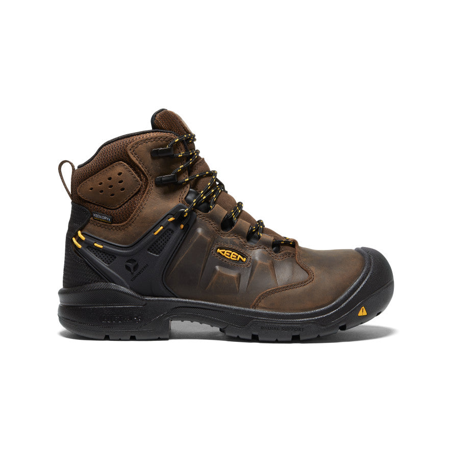 Men's Dover 6\" Waterproof (Carbon Toe) | Dark Earth/Black