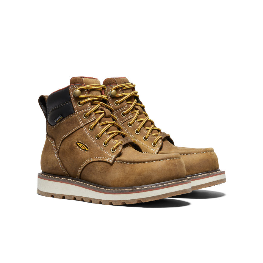 Women's Cincinnati 6\" Waterproof Boot (Carbon Toe) | Belgian/Sandshell