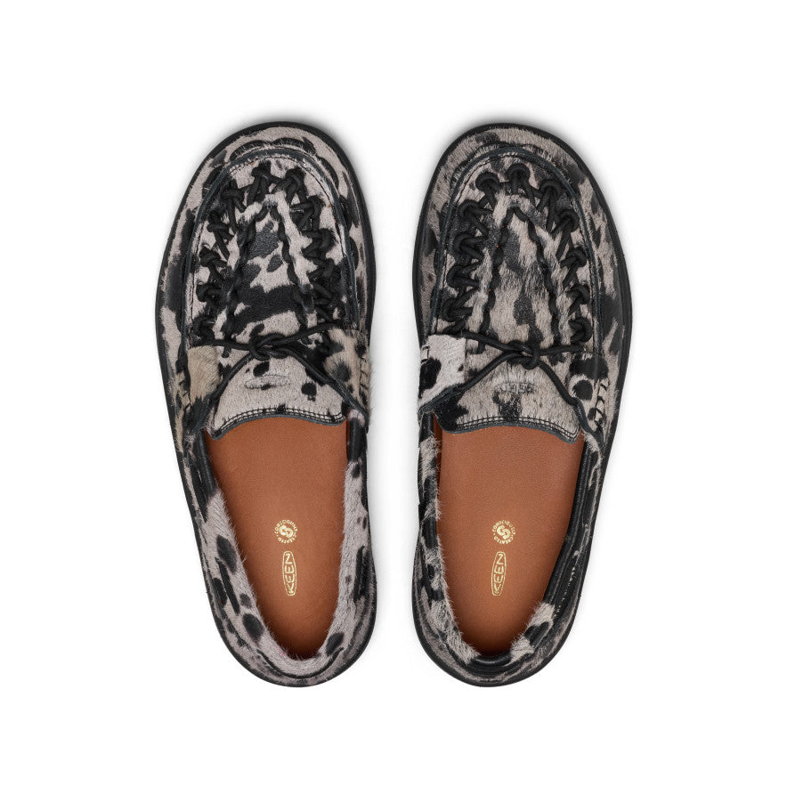Women's UNEEK Loafer | Nocturnal Cow Black