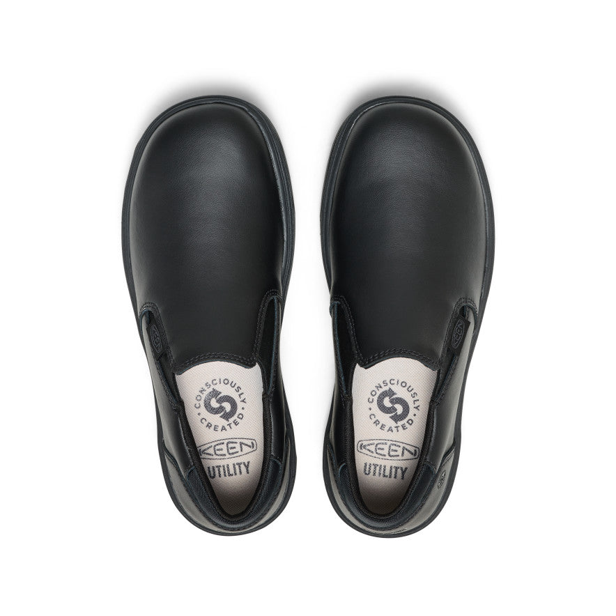 Women's Kenton Shift WTX Work Shoe (Soft Toe) | Black/Black