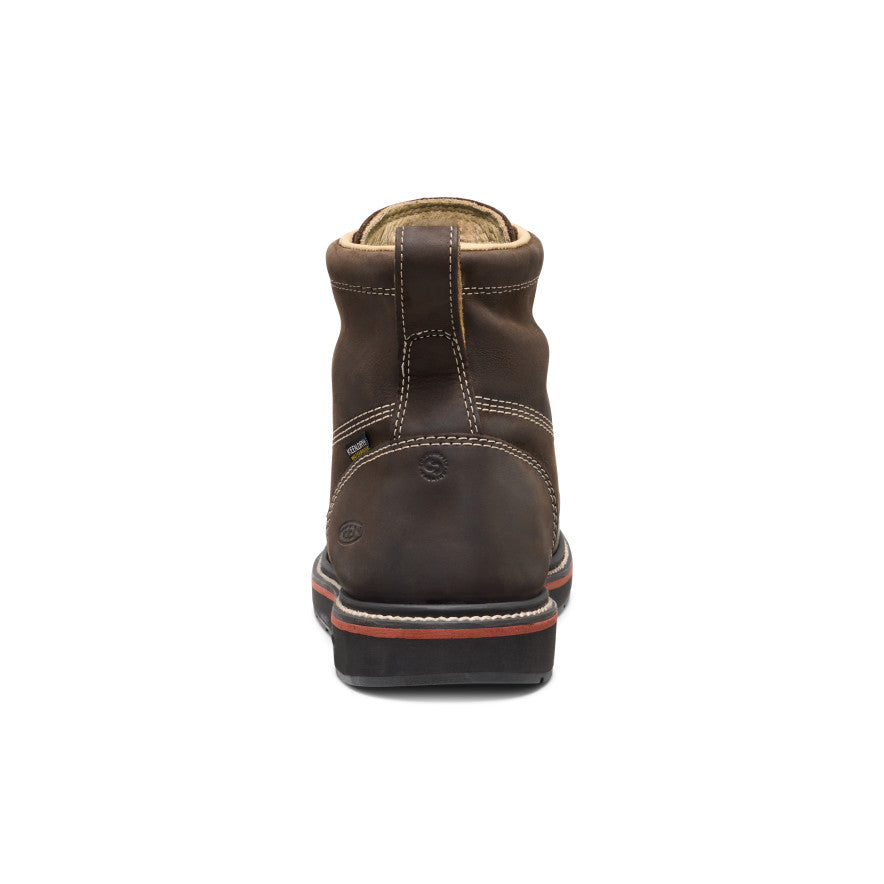 Men's Liberty 6\" Waterproof Boot (Carbon Toe) | Coffee Bean/Black