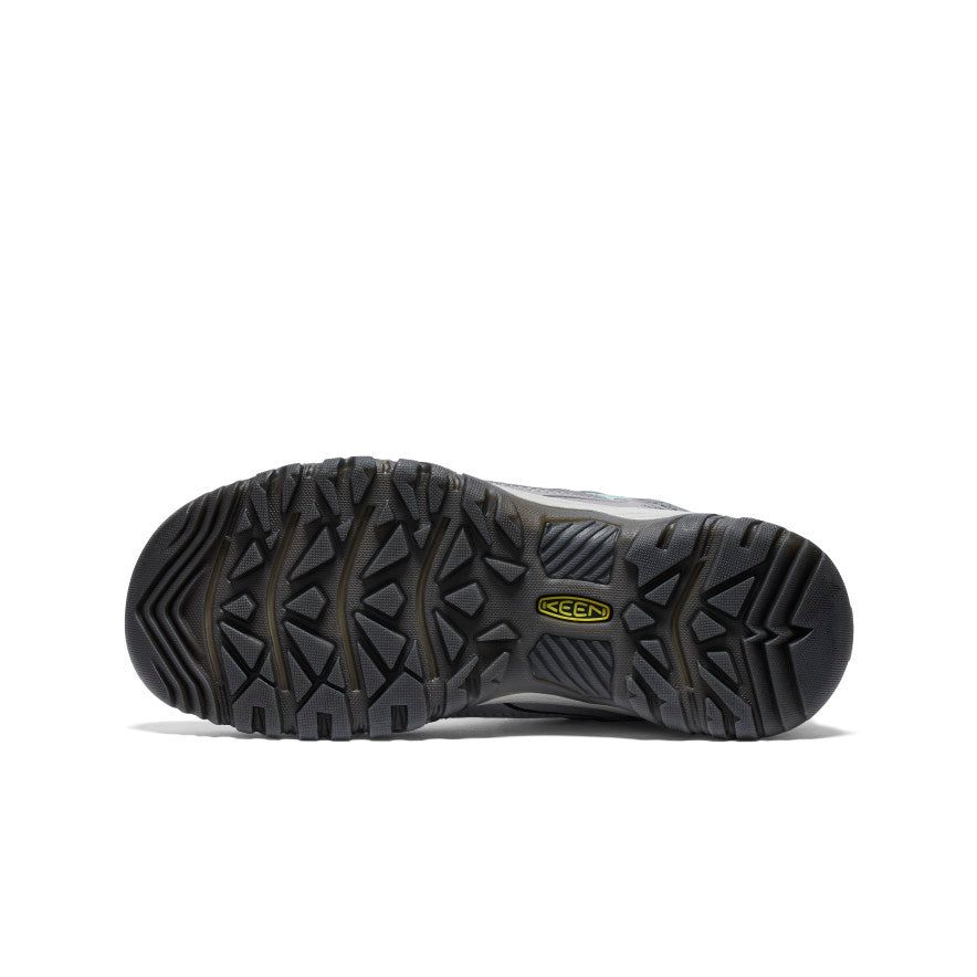 Women's Targhee IV Wide Waterproof Hiking Shoe | Alloy/Granite Green