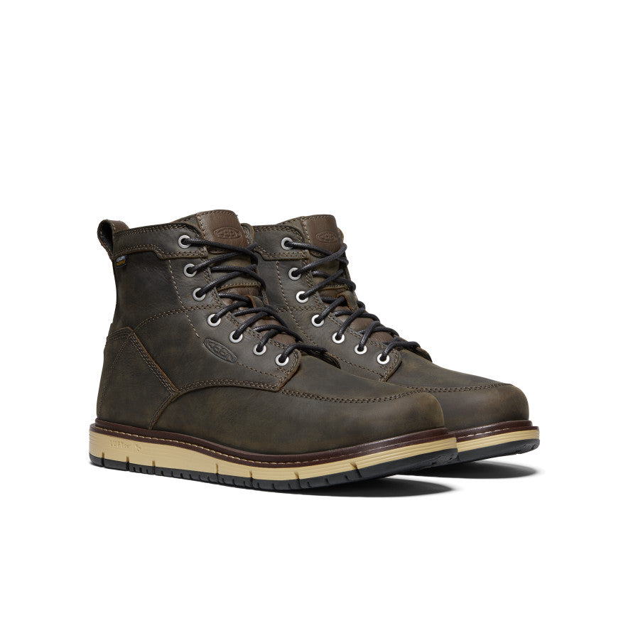 Men's San Jose 6\" Waterproof Boot (Soft Toe) | Cascade Brown