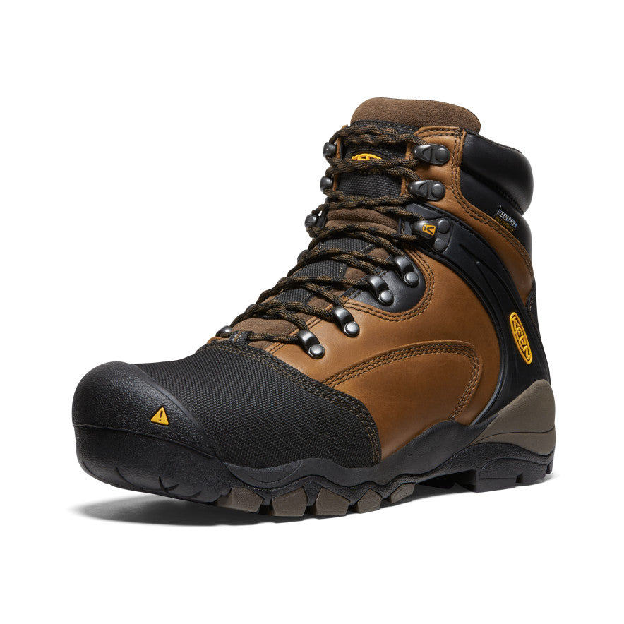 Men's Louisville 6\" MET Waterproof Boot (Steel Toe) | Slate Black