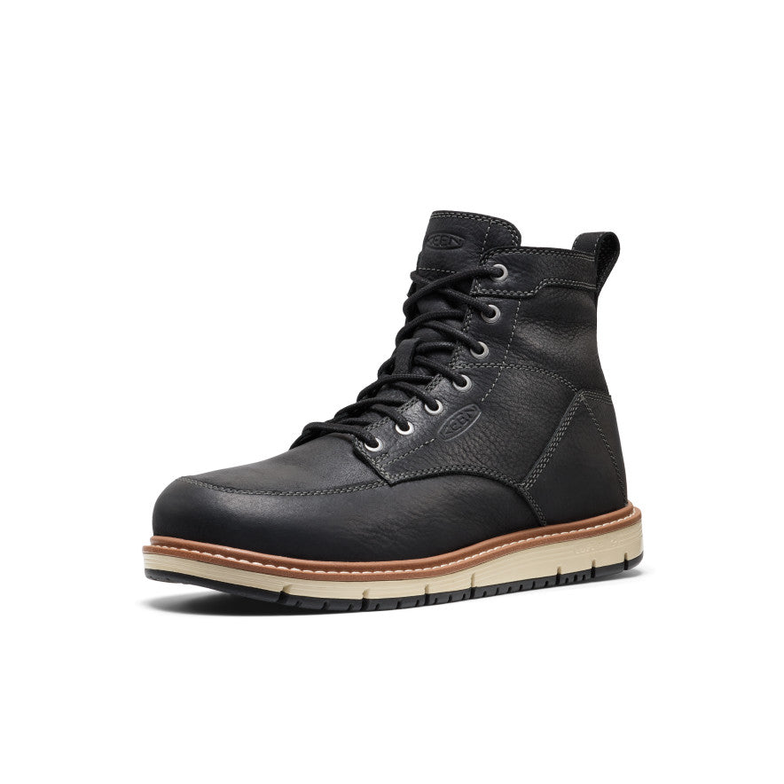 Men's San Jose 6\" Boot (Aluminum Toe) | Black/Caramel Cafe
