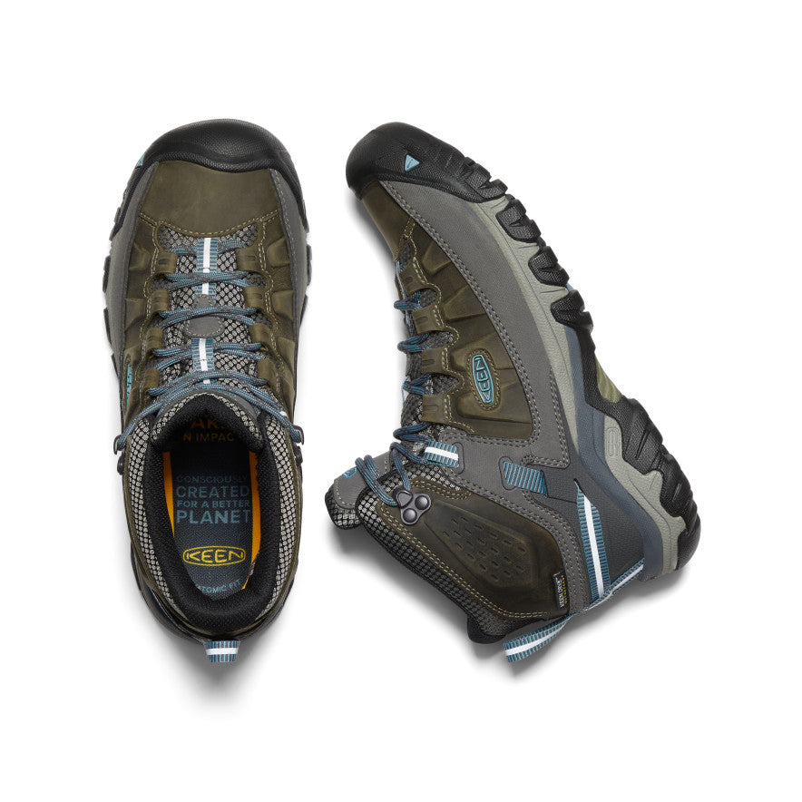 Women's Targhee III Waterproof Mid | Magnet/Atlantic Blue