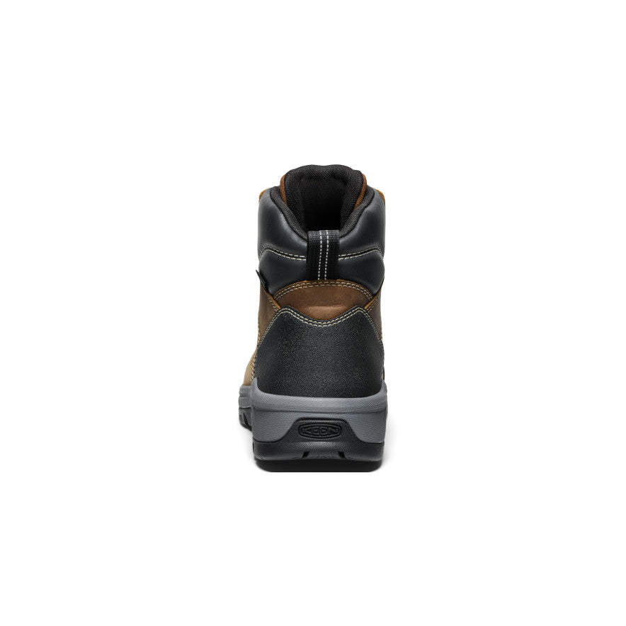 Men's Evanston 6\" Waterproof Boot (Soft Toe) | Bison/Black
