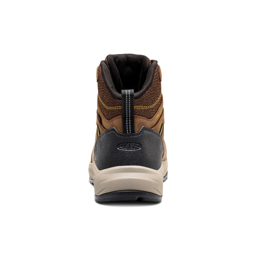 Men's Highframe Waterproof Work Boot (Steel Toe) | Dark Earth/Black