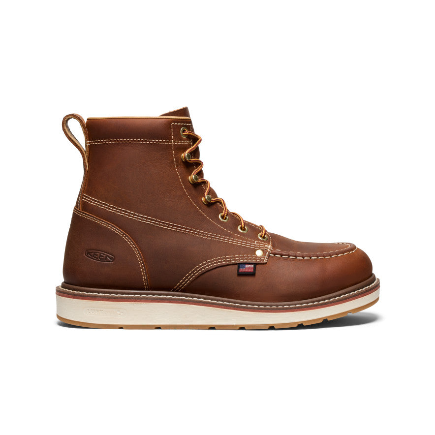 Men's Liberty 6\" Boot (Soft Toe) | Leather Brown/Birch