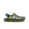 Big Kids' HyperFLT Clog | Bronze Green/Orange Peel