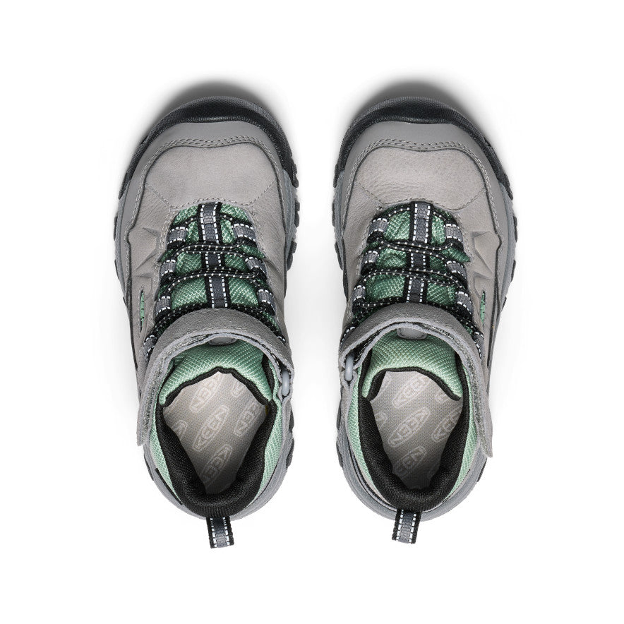 Little Kids' Targhee IV Waterproof Hiking Boot | Alloy/Granite Green