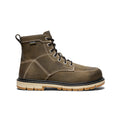 Women's San Jose 6\" Waterproof 90° Heel Boot (Aluminum Toe) | Steel Grey/Gum