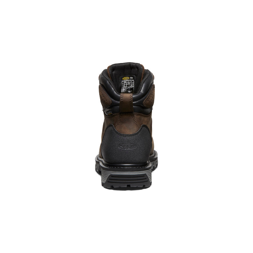 Men's CSA Camden 6\" Waterproof Boot (Carbon Toe) | Dark Earth/Black